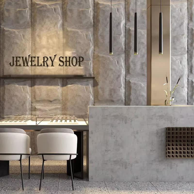 Premium Wall-Mounted Jewelry High Showcase for Boutiques - Miland Showcase Premium Wall-Mounted Jewelry High Showcase for Boutiques - Miland Showcase